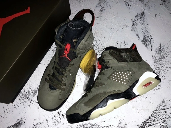 Reps TB Travis Jordan Scott Air x Medium CN1084-200 6 Olive 0807
